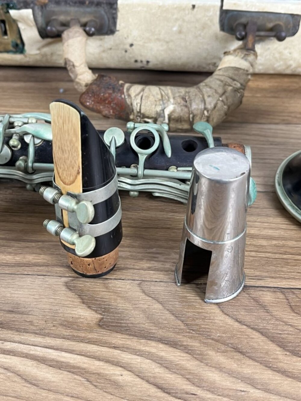 Vintage Paul Dupre France Wood Clarinet Made in France With Case Read - Picture 16 of 16